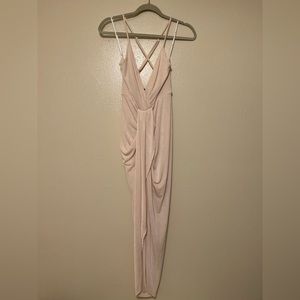 Champagne Midi Dress sz small
